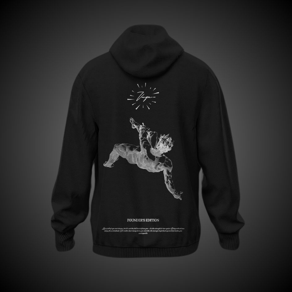 Reach for the Stars - Black Hoodie