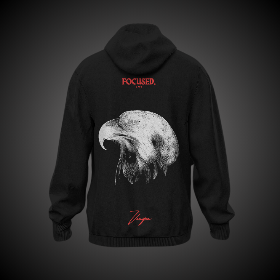 Focused - Black Hoodie