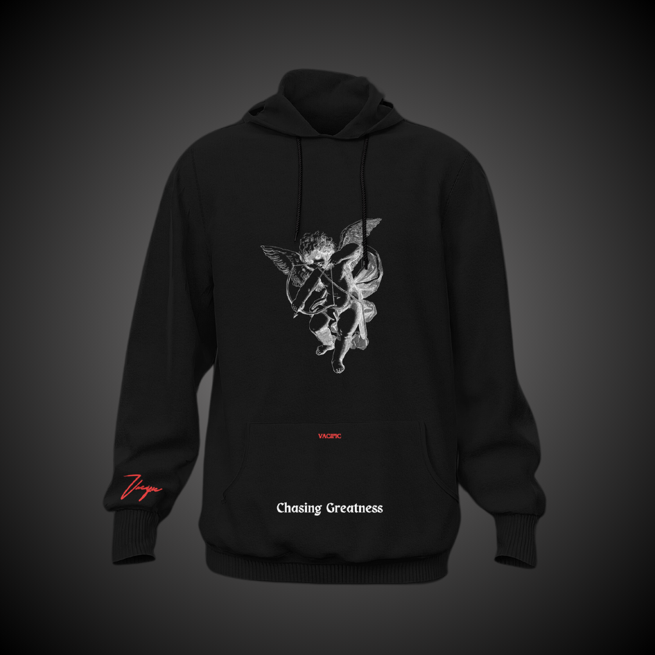 Chasing greatness - Black Hoodie