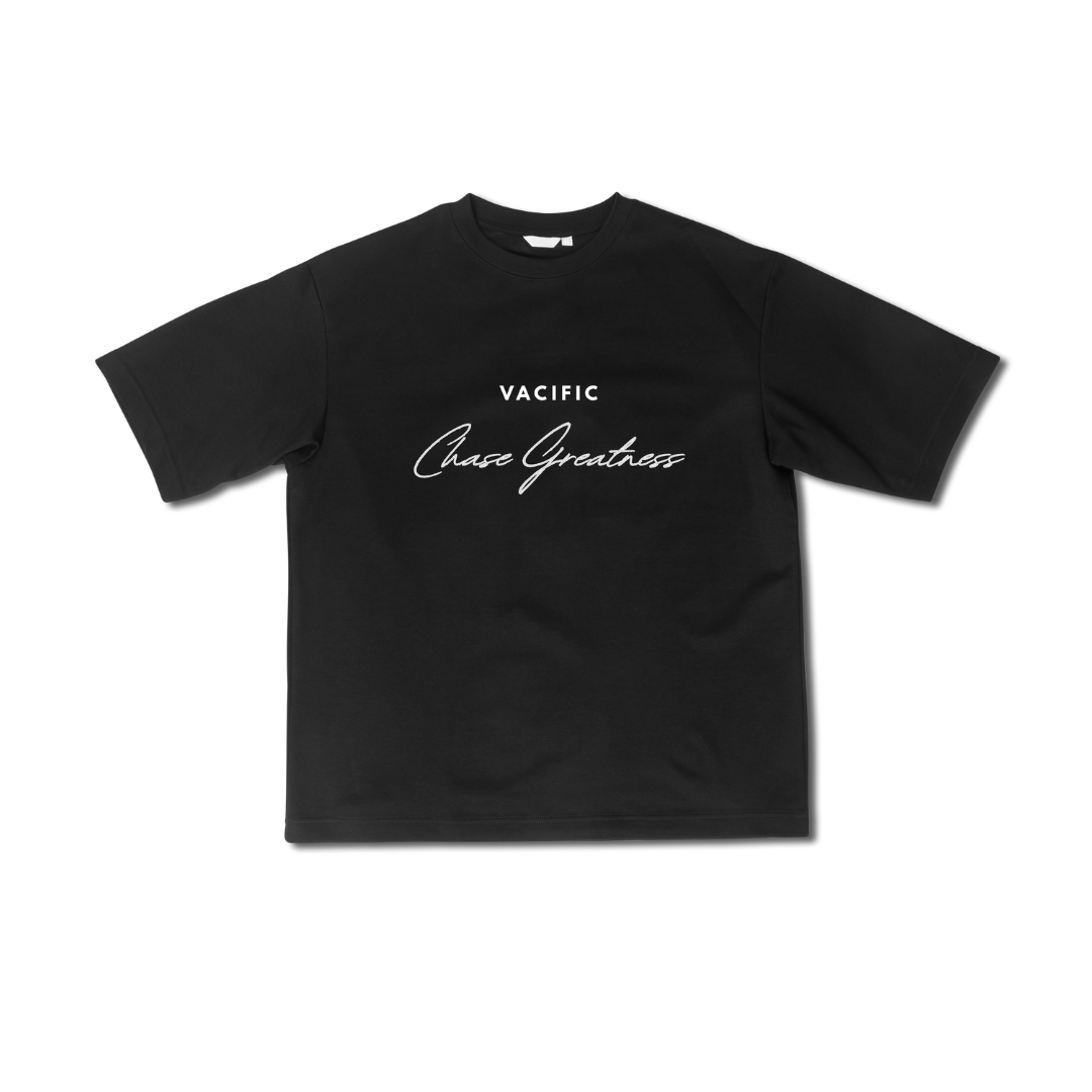 Limited Edition: Chase - Black Oversized T-shirt