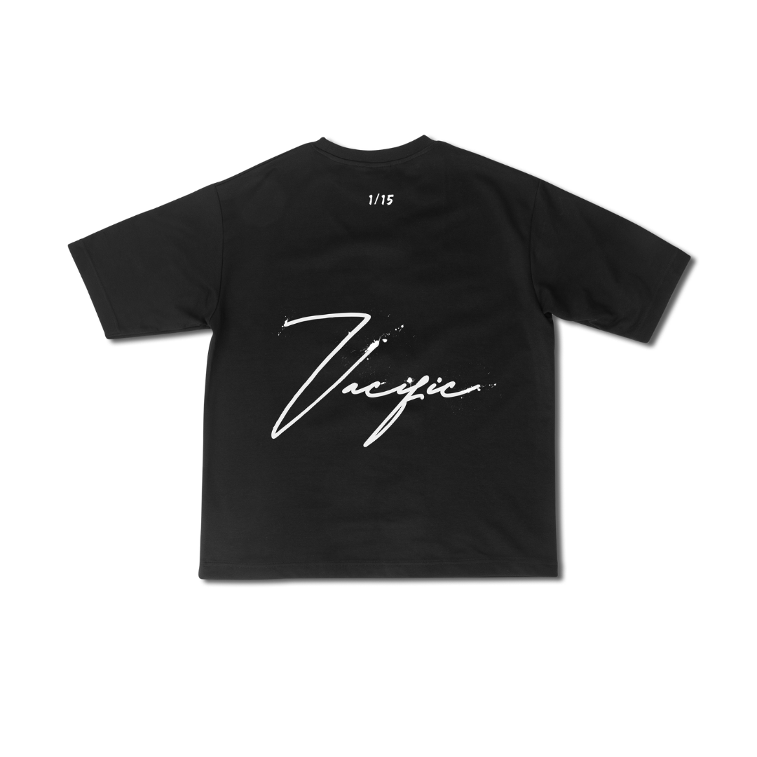 Limited Edition: No Hurdles - Black Oversized T-shirt