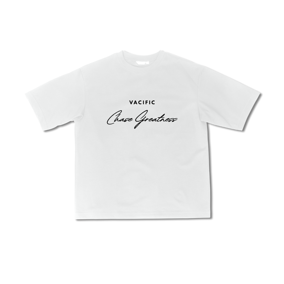Limited Edition: Chase - White Oversized T-shirt