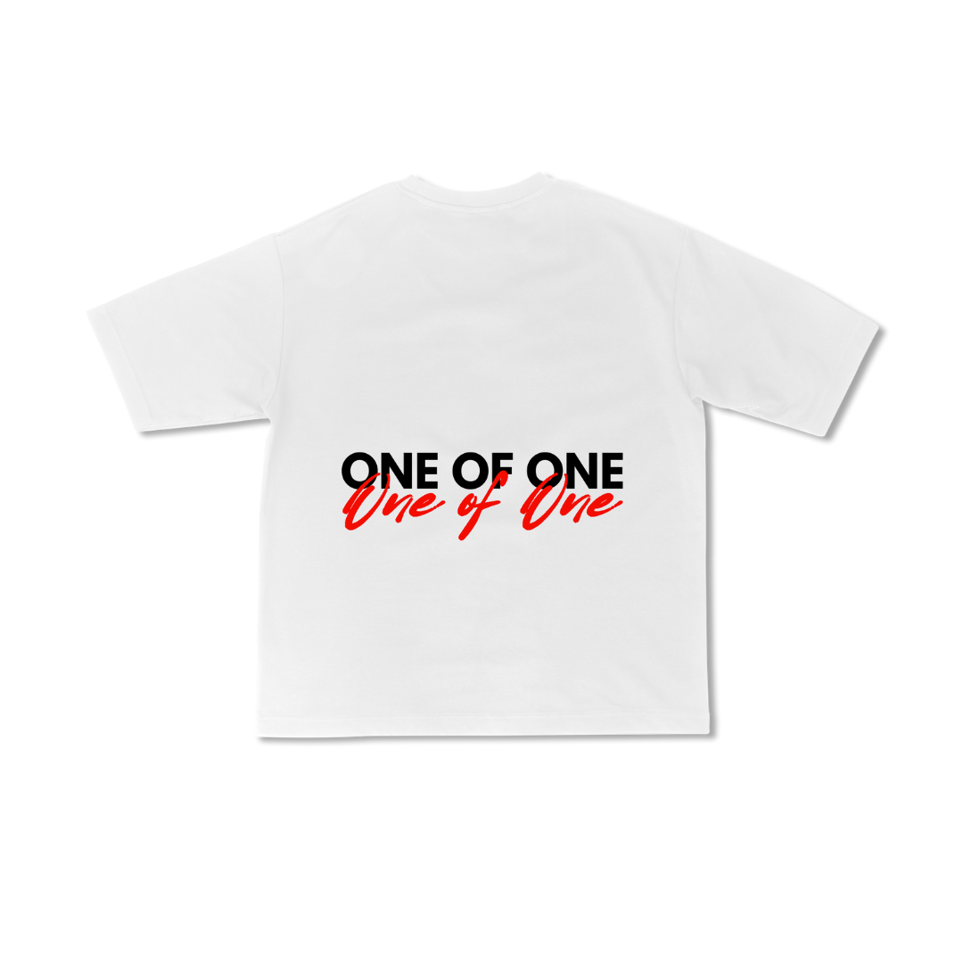 Vacific Basics B&R - White Oversized T-shirt