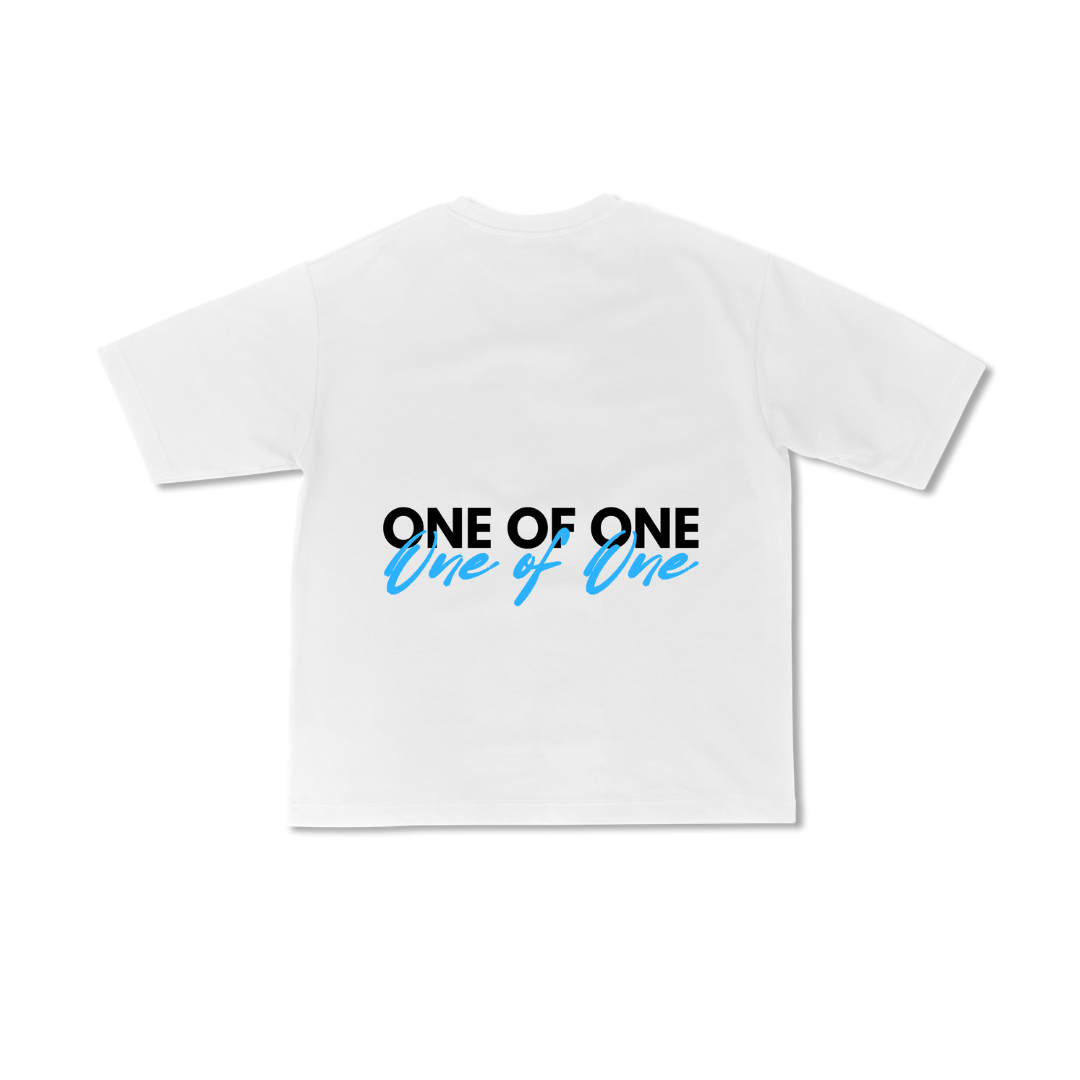 Vacific Basics B&B- White Oversized T-shirt
