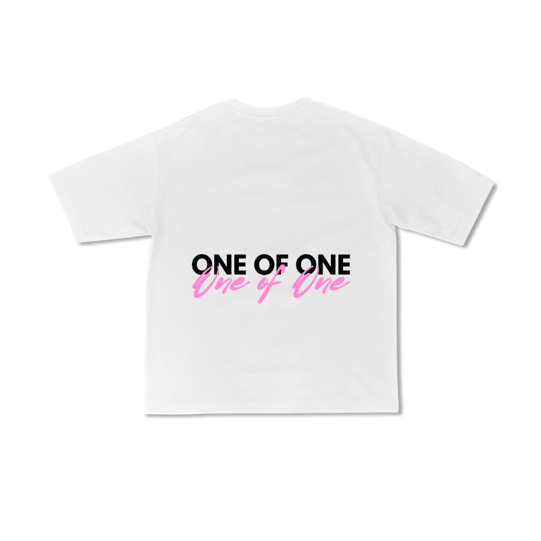 Vacific Basics B&P - White Oversized T-shirt