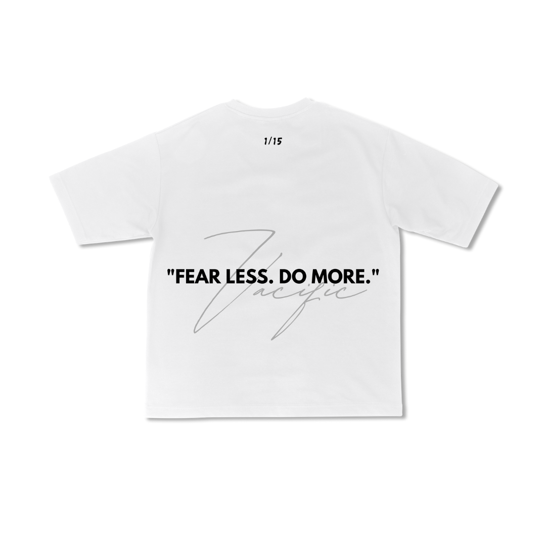Sign of Greatness - White Oversized T-shirt