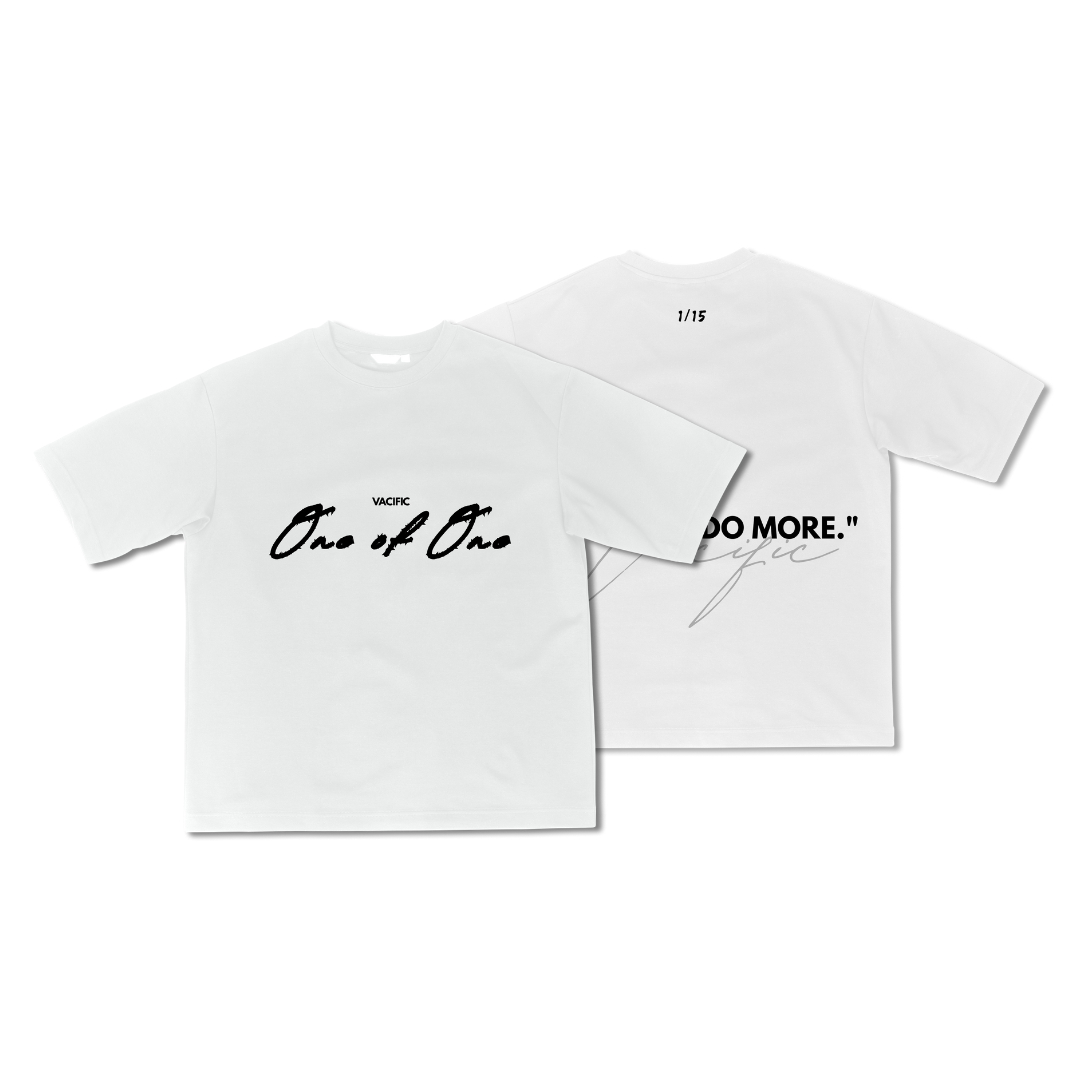 Sign of Greatness - White Oversized T-shirt