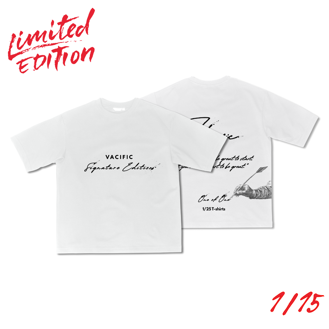 Limited Edition: Written in the Stars - White Oversized T-shirt