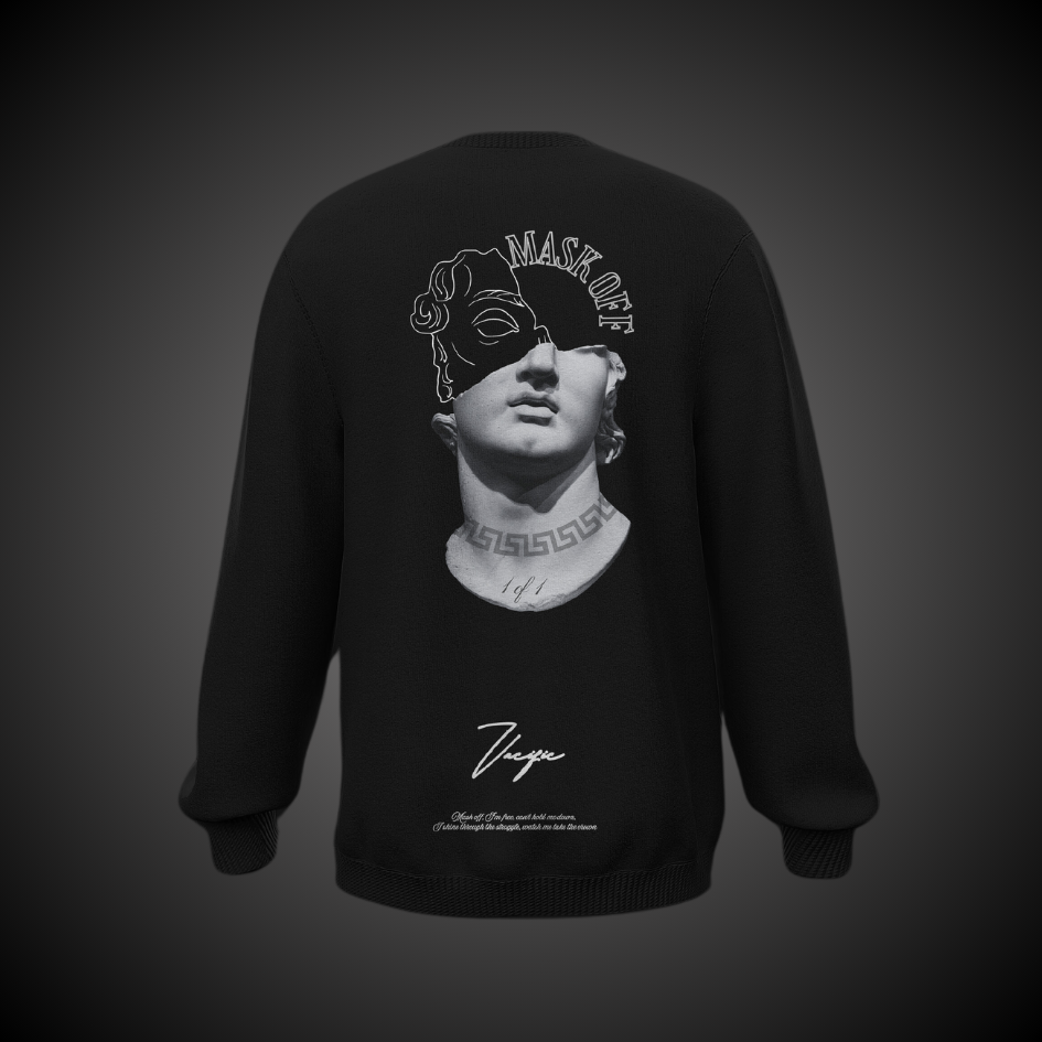 Mask off - Black Sweatshirt