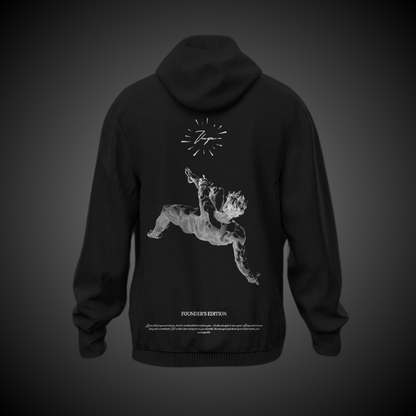 Reach for the Stars - Black Hoodie