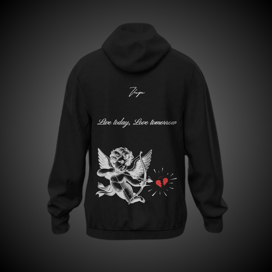 Live today, Love tomorrow - Black Hoodie