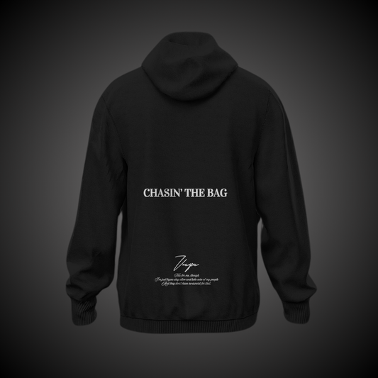 Chasin the bag - Black Hoodie