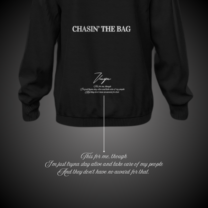 Chasin the bag - Black Hoodie