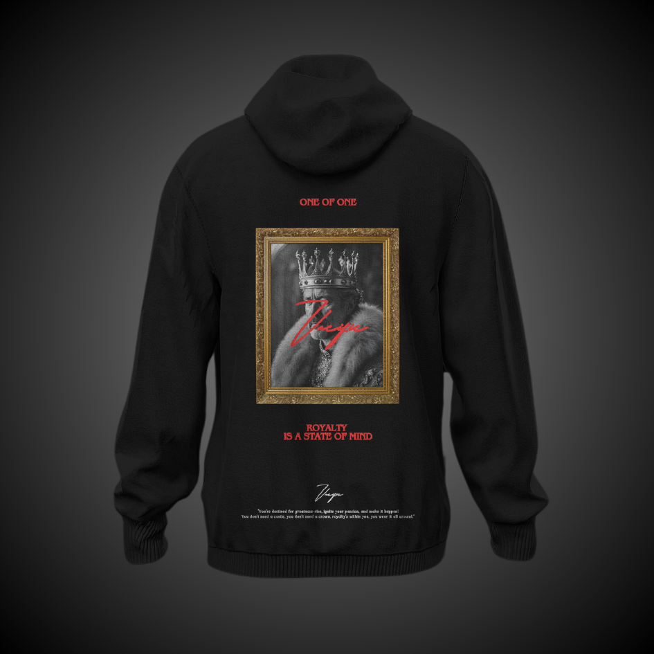 Royalty is a state of mind - Black Hoodie