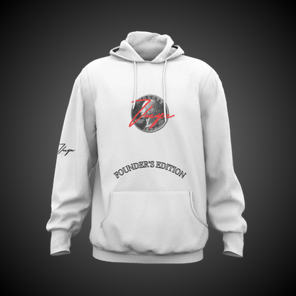 Chasin the bag - White Hoodie