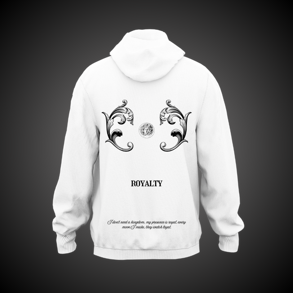 Royalty - White Hoodie