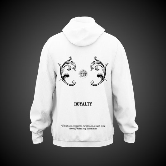 Royalty - White Hoodie