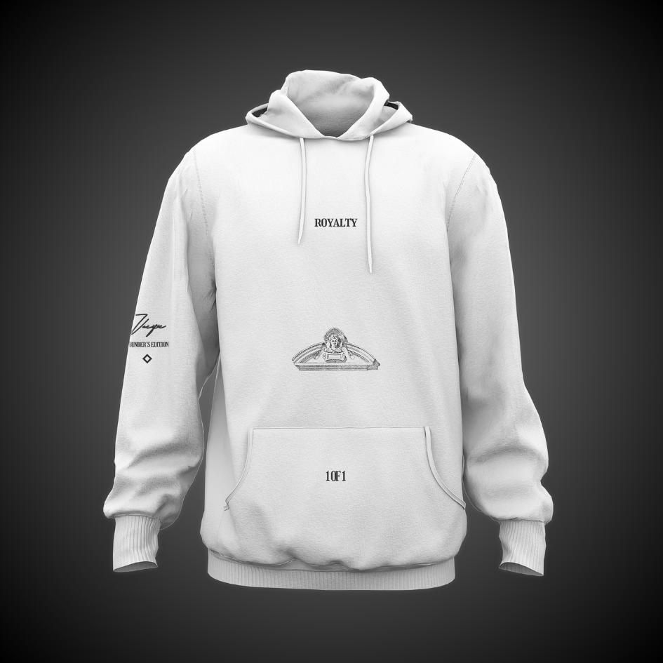 Royalty - White Hoodie