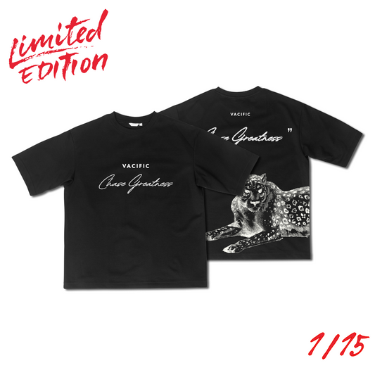 Limited Edition: Chase - Black Oversized T-shirt