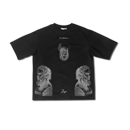 La Illusion - Black Oversized T-shirt