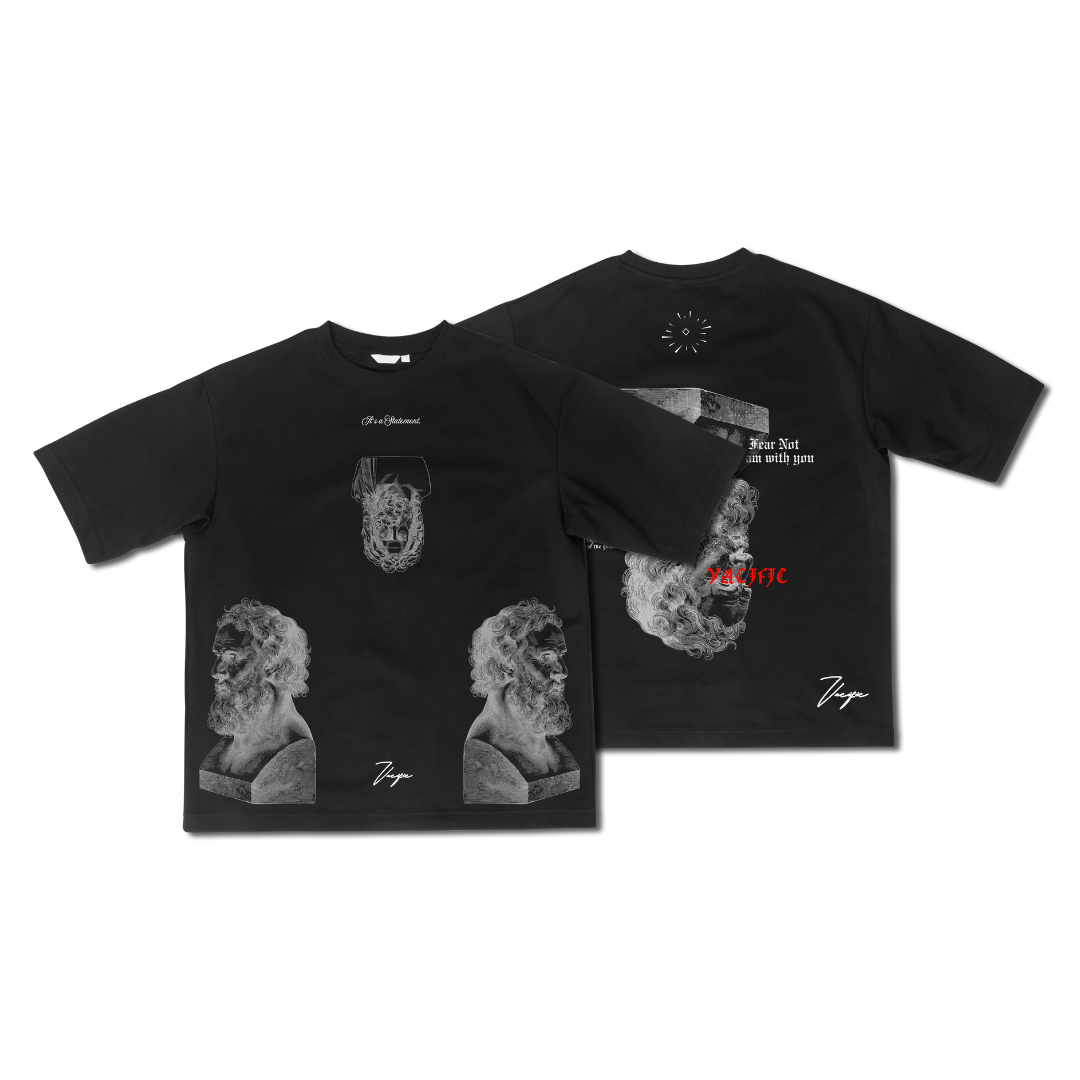La Illusion - Black Oversized T-shirt