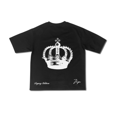 Here to take it all - Black Oversized T-shirt