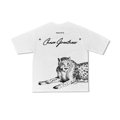 Limited Edition: Chase - White Oversized T-shirt