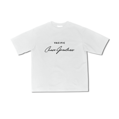 Limited Edition: Chase - White Oversized T-shirt