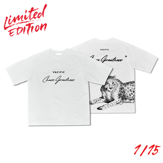 Limited Edition: Chase - White Oversized T-shirt