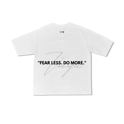 Sign of Greatness - White Oversized T-shirt