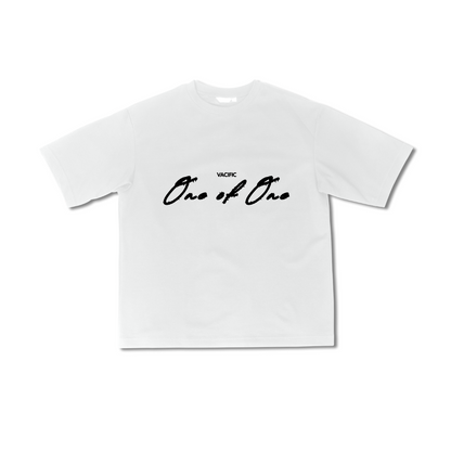 Sign of Greatness - White Oversized T-shirt