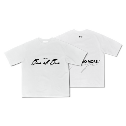 Sign of Greatness - White Oversized T-shirt