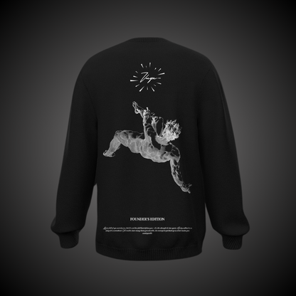 Reach for the Stars - Black Sweatshirt