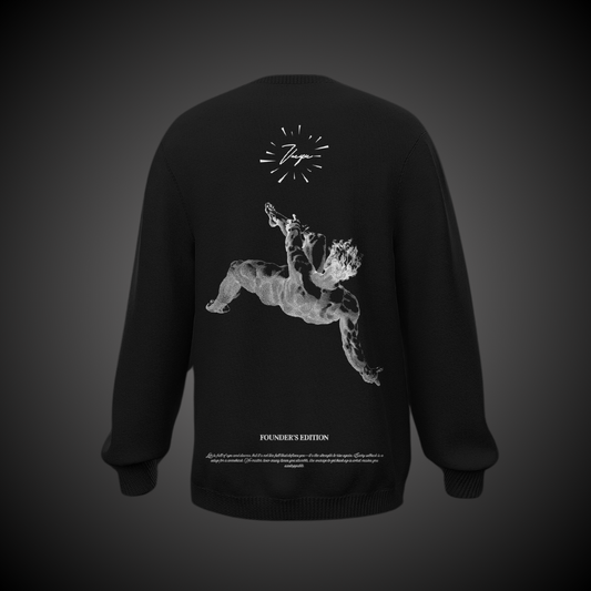Reach for the Stars - Black Sweatshirt