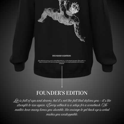 Reach for the Stars - Black Sweatshirt