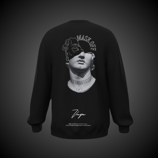 Mask off - Black Sweatshirt
