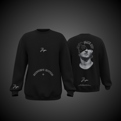 Mask off - Black Sweatshirt