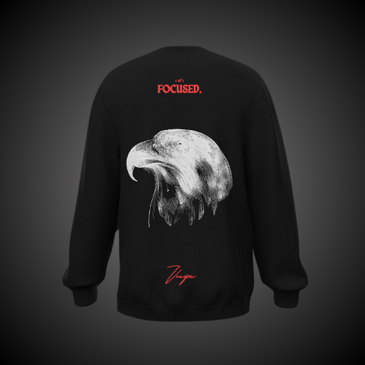 Focused - Black Sweatshirt