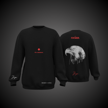 Focused - Black Sweatshirt