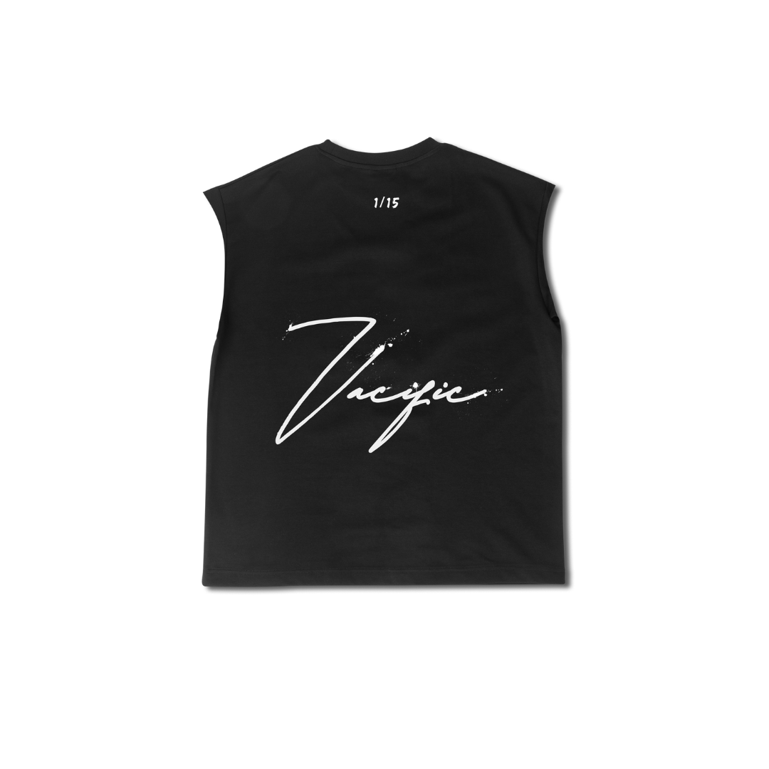 Limited Edition: No Hurdles - Black Oversized Sleeveless