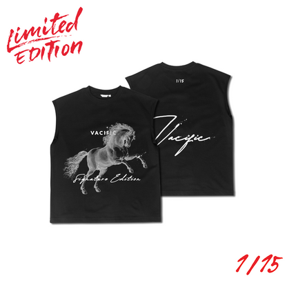 Limited Edition: No Hurdles - Black Oversized Sleeveless