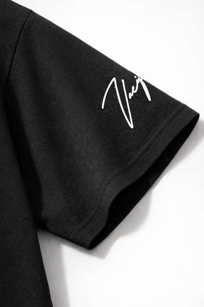 The World is Yours- Black Oversized T-shirt