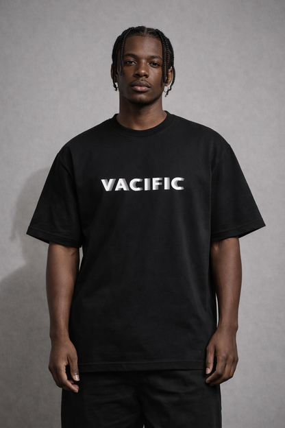Vacific Basics W&R - Black Oversized T-shirt