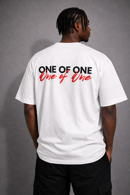 Vacific Basics B&R - White Oversized T-shirt