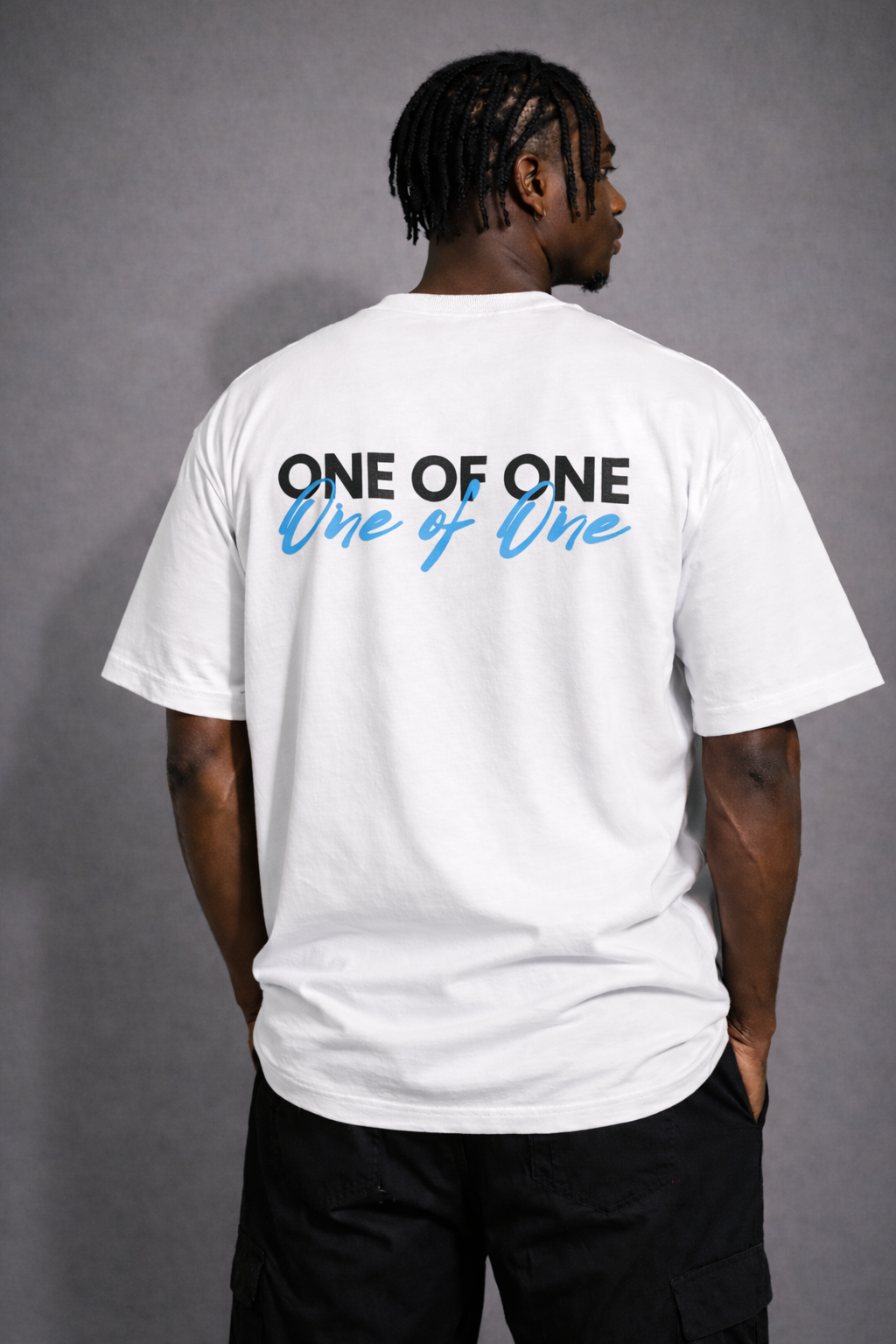 Vacific Basics B&B- White Oversized T-shirt