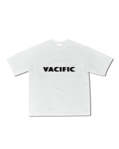 Vacific Basics B&P - White Oversized T-shirt