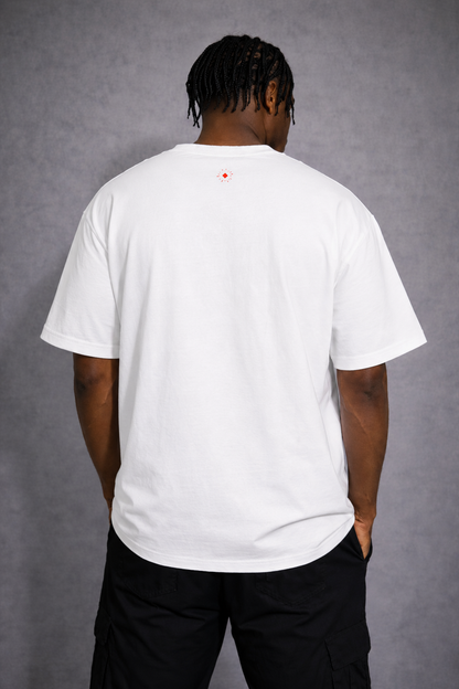 Vacific Classic: Minimalism Rules - White Oversized T-shirt