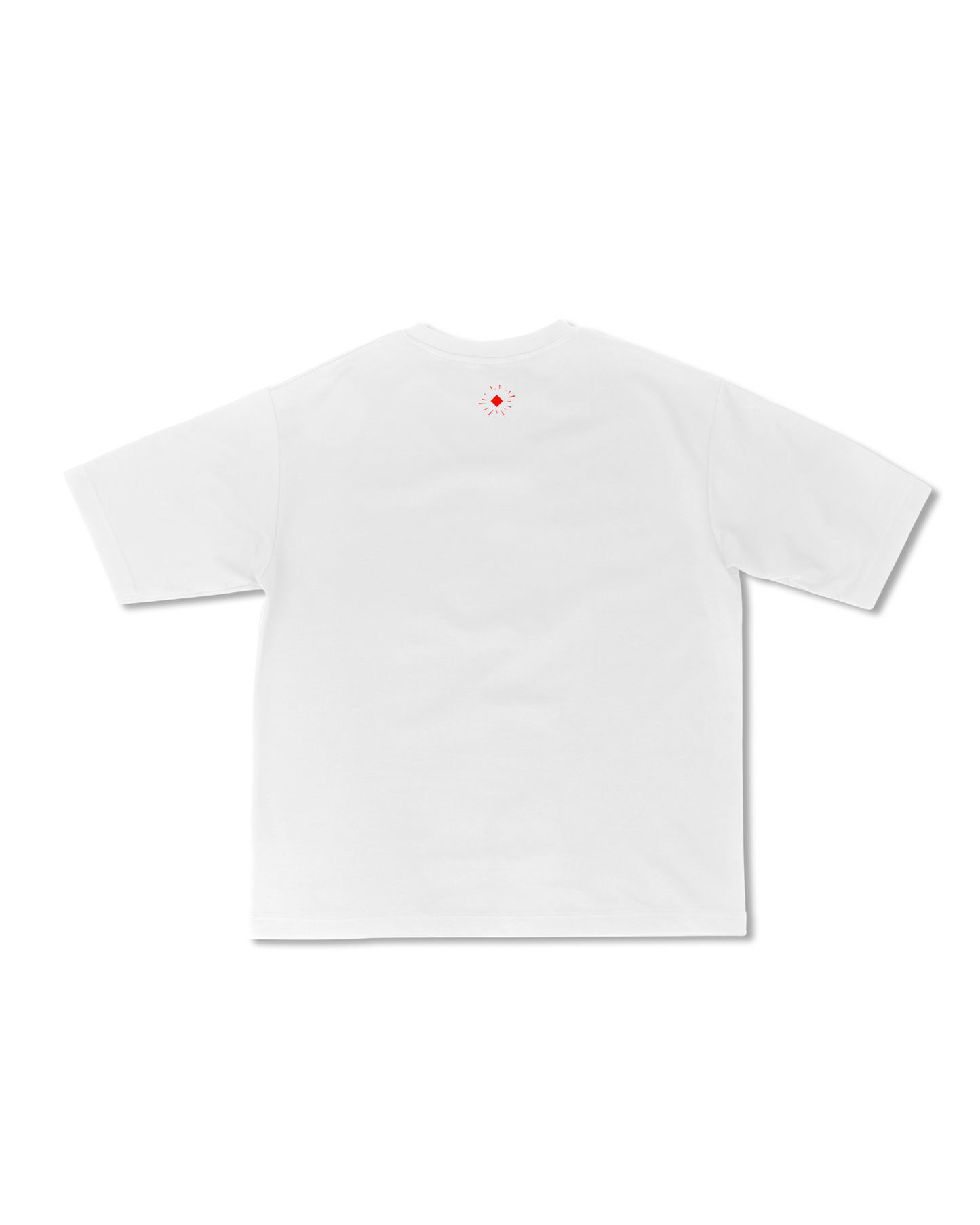 Vacific Classic: Minimalism Rules - White Oversized T-shirt