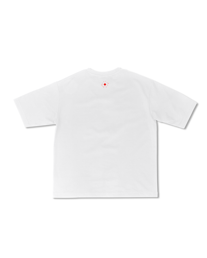 Vacific Classic: Minimalism Rules - White Oversized T-shirt