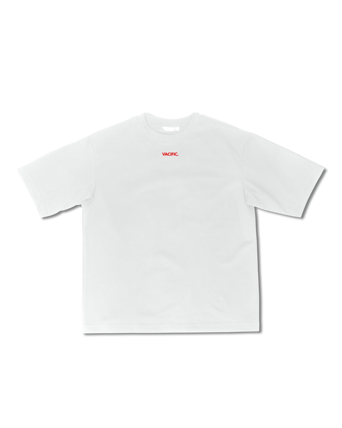 Vacific Classic: Minimalism Rules - White Oversized T-shirt